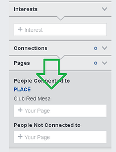 If one has a large enough Page audience, it can be selected and analyzed using Facebook Audience Insights.